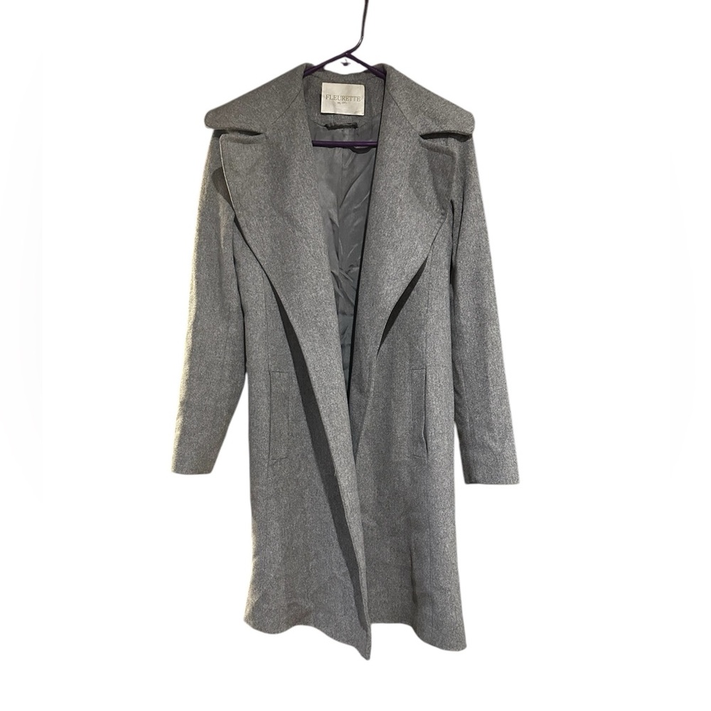 Fleurette 100 percent wool coat